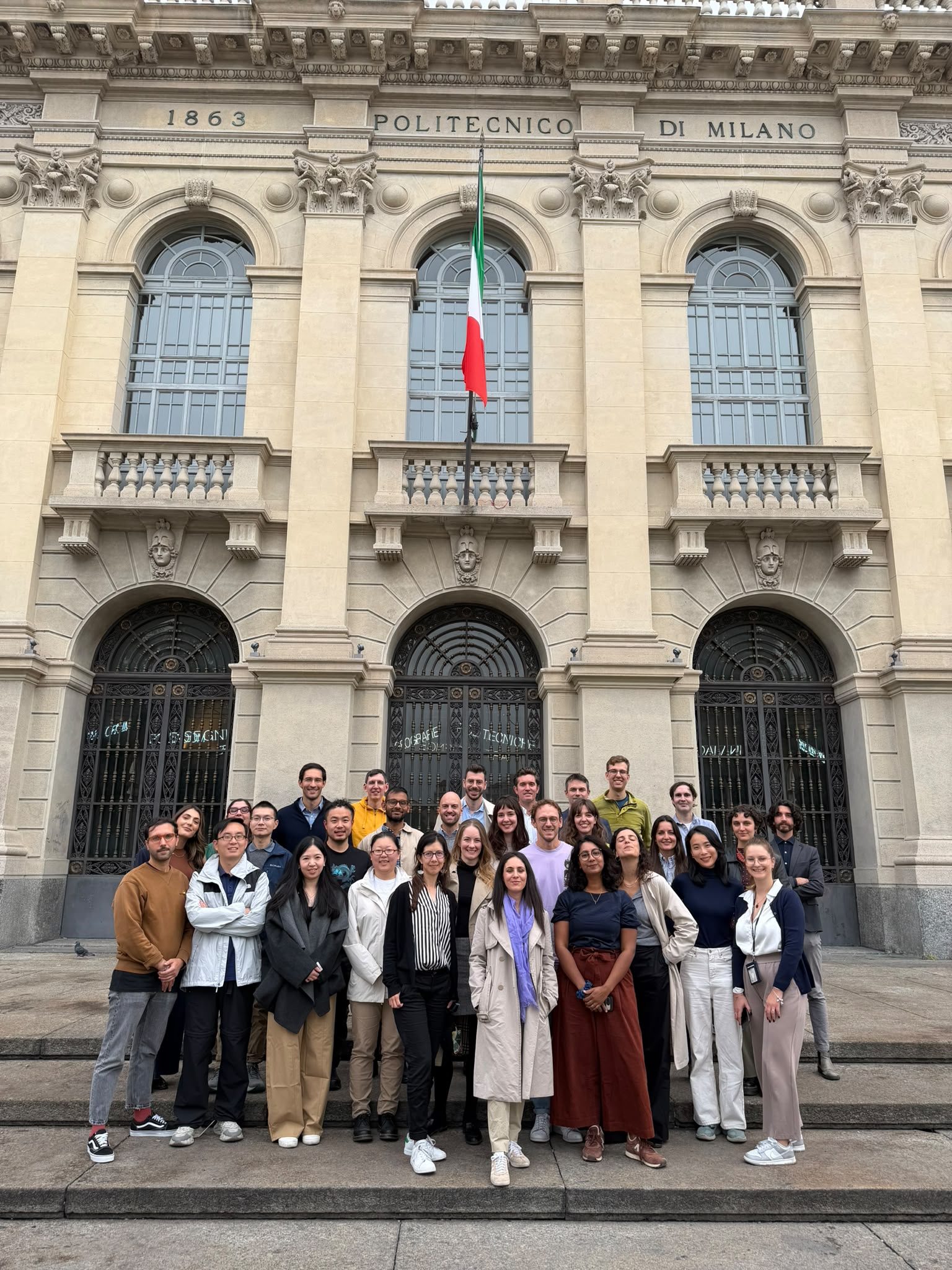 ETA Milan 2026 Group Photo at Politecnico di Milano