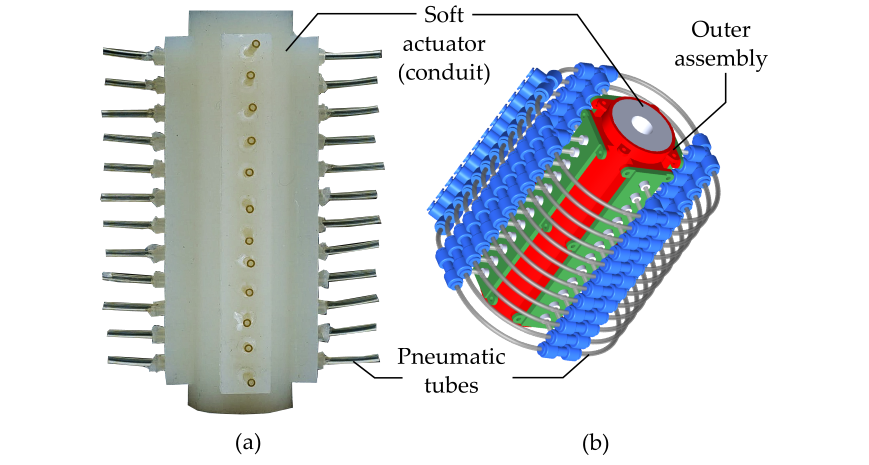 RoSE soft-robotic esophagus platform — design and structure (Soft Robotics, 2021)