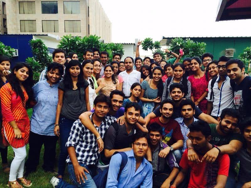 Galgotia's University Group Photo