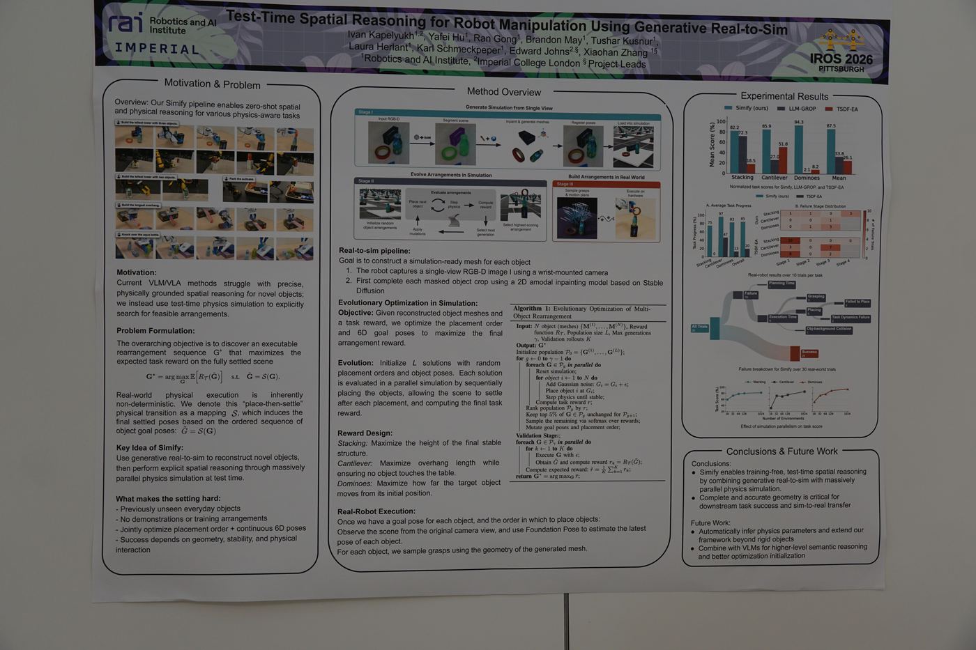 Simlify poster from Imperial College London and UCLA.