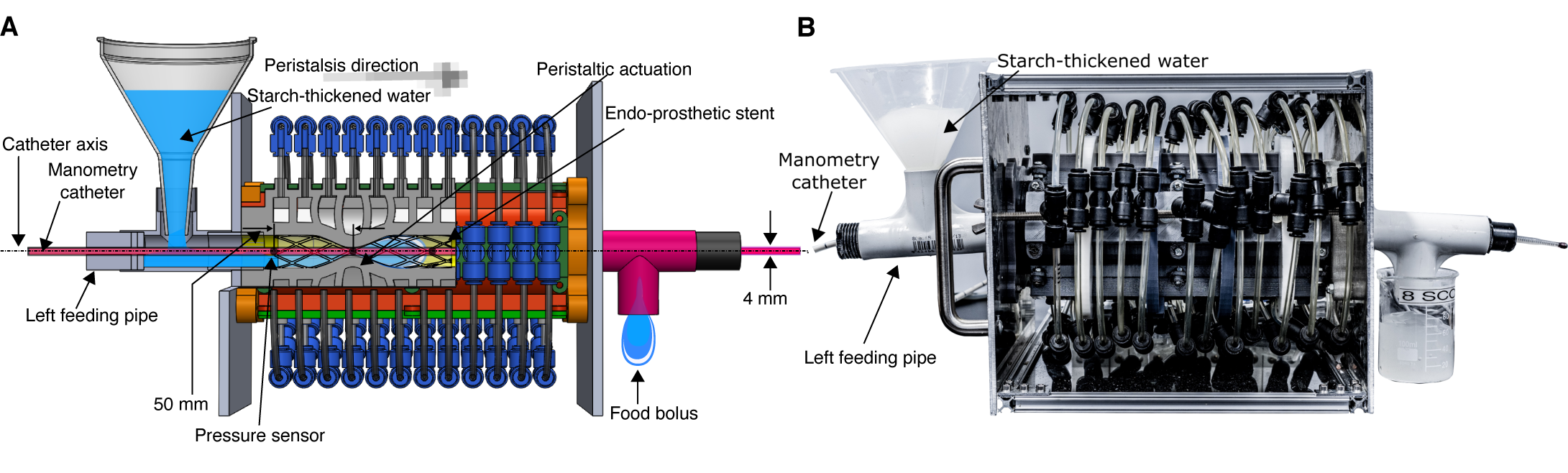 RoSE manometry test setup